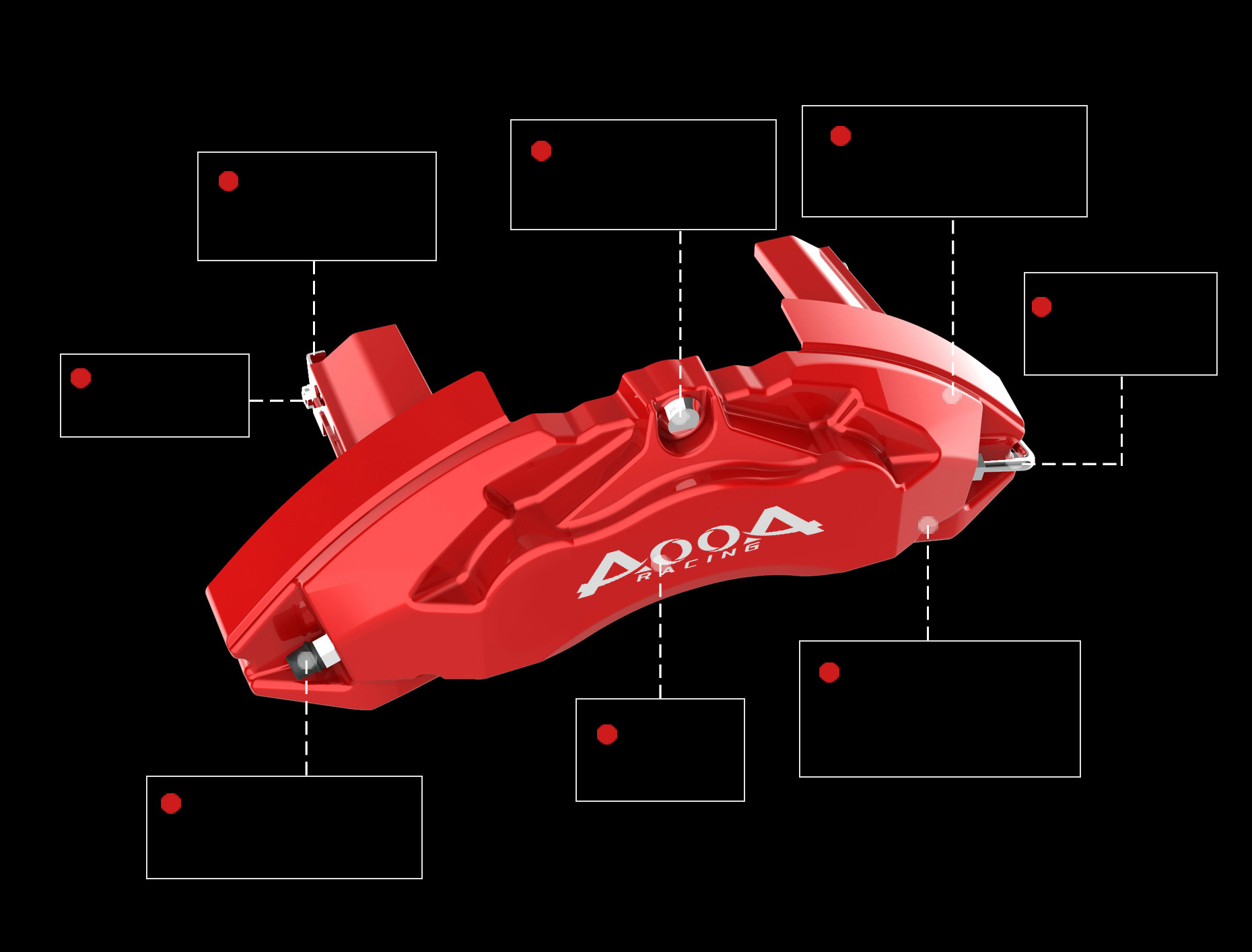 AOOA RACING CALIPER COVER