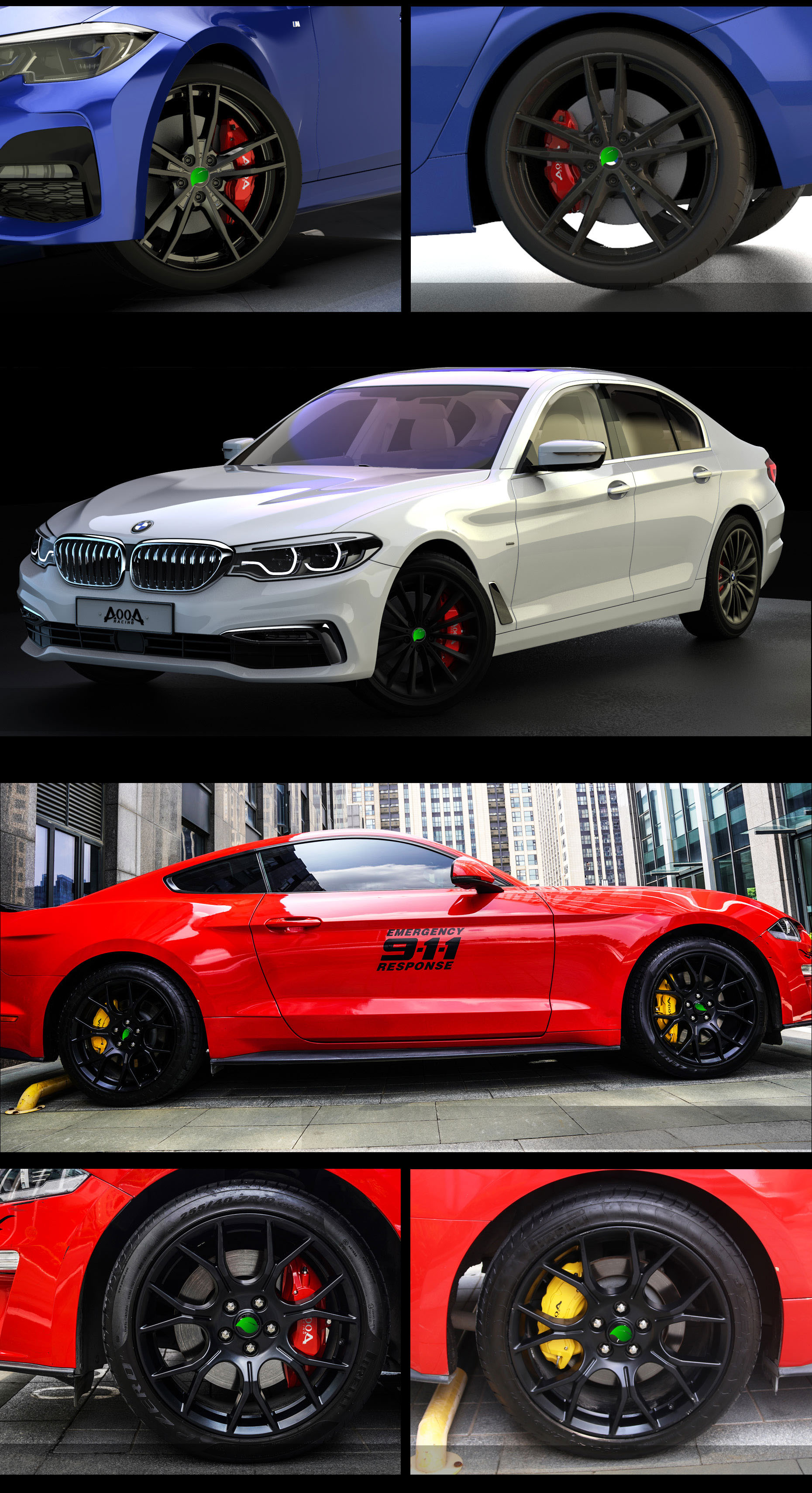 AOOA RACING CALIPER COVER